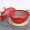 Mesh Fruit Storage Basket With Protective Lid 3