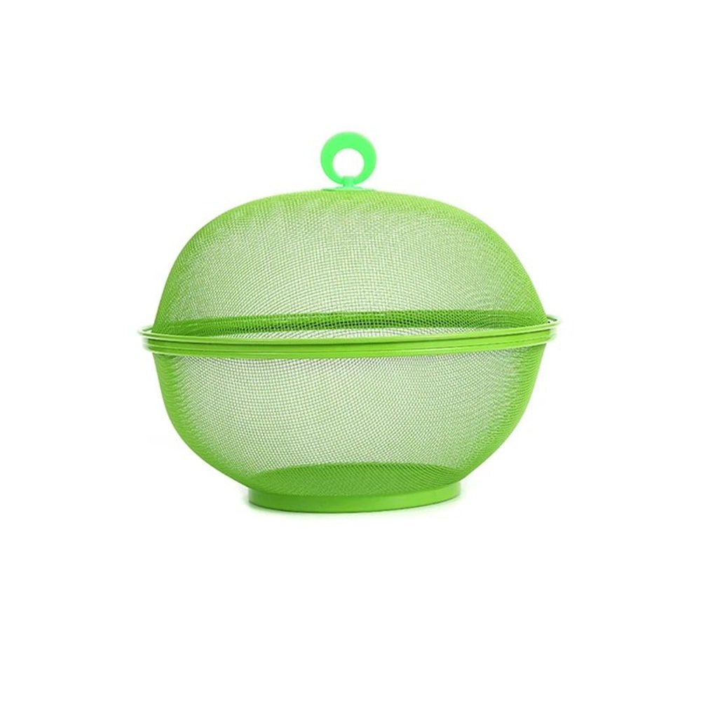 Mesh Fruit Storage Basket With Protective Lid 7