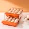 Automatic Rolling Egg Storage Organizer With Drawer Design 4