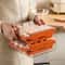 Automatic Rolling Egg Storage Organizer With Drawer Design 6