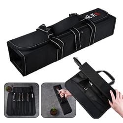 portable chef knife roll storage bag