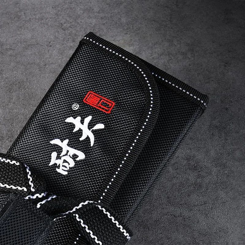 Portable Chef Knife Roll Storage Bag 7