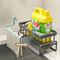 Stainless Steel Sink Sponge And Rag Organizer Rack 2