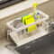 Stainless Steel Sink Sponge And Rag Organizer Rack 14