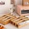 Bamboo Kitchen Wrap Dispenser With Built In Cutter 0