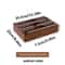Bamboo Kitchen Wrap Dispenser With Built In Cutter 2