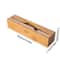 Bamboo Kitchen Wrap Dispenser With Built In Cutter 10