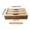 Bamboo Kitchen Wrap Dispenser With Built In Cutter 12