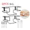 Wall Mounted Iron Glove Box Holder Set 0
