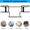 Wall Mounted Iron Glove Box Holder Set 4
