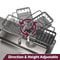 Adjustable Kitchen Sink Faucet Sponge Organizer 5