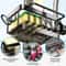Adjustable Kitchen Sink Faucet Sponge Organizer 9