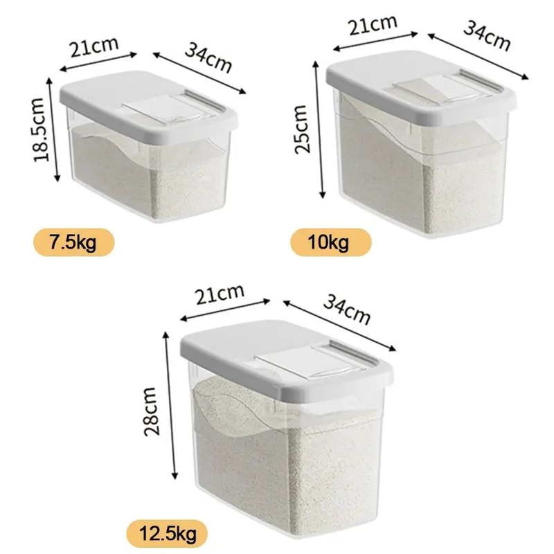Sealed Rice And Grain Storage Container 4