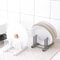 Stainless Steel Pot Lid And Dish Storage Rack 5