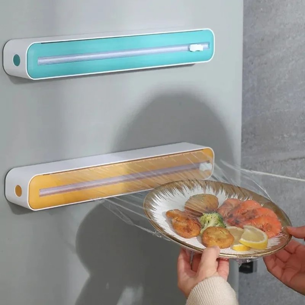 Kitchen Cling Film Cutter And Food Wrap Dispenser 1