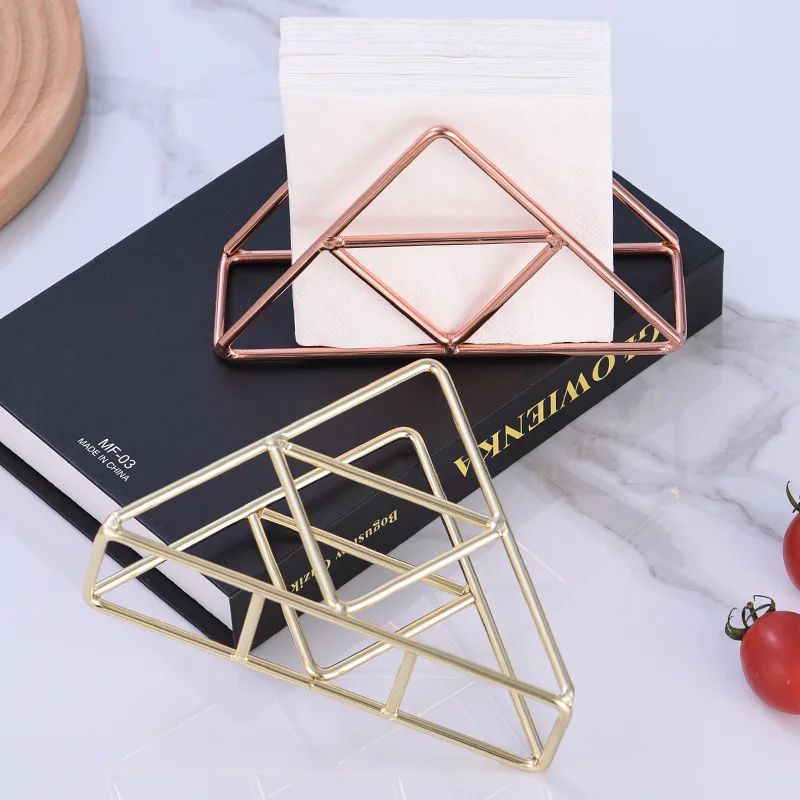 Modern Metal Tabletop Napkin Holder 2