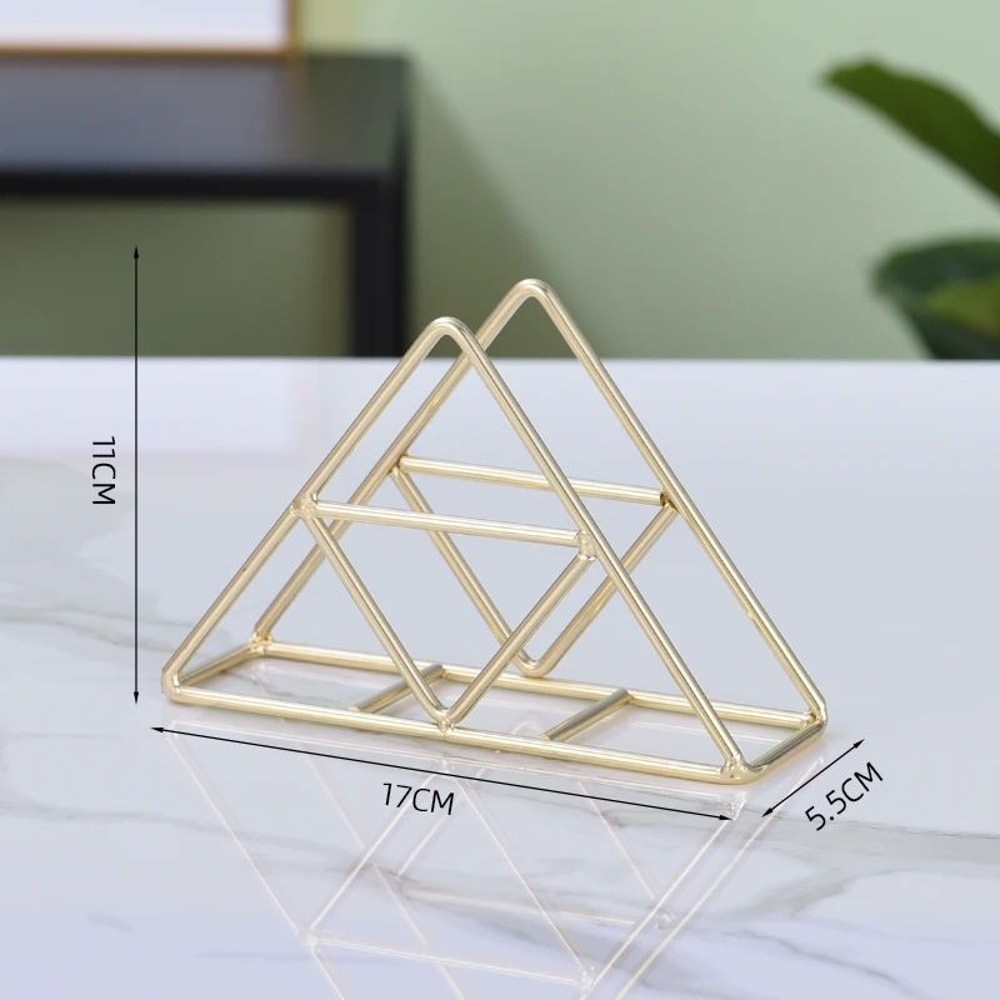 Modern Metal Tabletop Napkin Holder 11