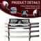 Wall Mounted Wooden Samurai Sword Display Rack 2