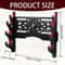 Wall Mounted Wooden Samurai Sword Display Rack 7