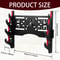 Wall Mounted Wooden Samurai Sword Display Rack 7