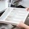 Expandable Adjustable Cutlery Drawer Organizer Tray 1