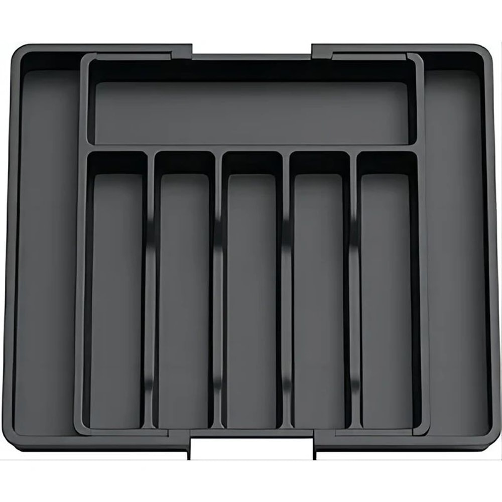 Expandable Adjustable Cutlery Drawer Organizer Tray 6