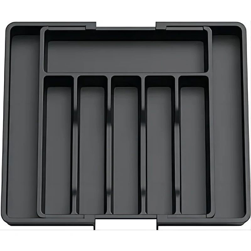 Expandable Adjustable Cutlery Drawer Organizer Tray 6