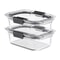Airtight Glass Food Storage Container Set With Vented Lids 1