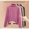 Womens HalfHigh Collar Thermal Long Sleeve Tee Bottom Shirt Set 7