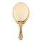 Rose Gold Vintage Handheld Mirror Elegant Portable Vanity Compact With Mirror Handle 5