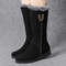 Luxury MidCalf Chunky Fur Winter Boots For Women 1