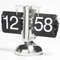 Vintage FlipPage Automatic Quartz Desk Clock Retro Timepiece Decor 0