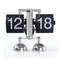Vintage FlipPage Automatic Quartz Desk Clock Retro Timepiece Decor 5