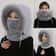 CozyShield Womens 3in1 Winter Thermal Plush Hood Scarf Mask Windproof EarProtection Hat 0