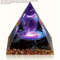 Harmony Sphere Amethyst Pyramid Stress Relief WealthAttract Crystal Decor 4