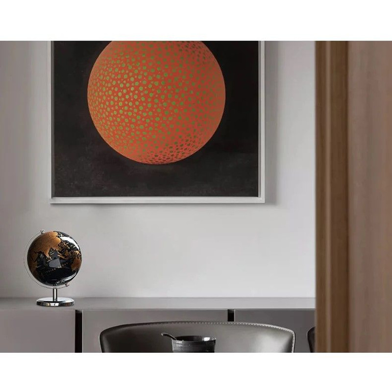 Elegant Crafted Globe Modern Desk World Map Globe For Home Study Decor 10