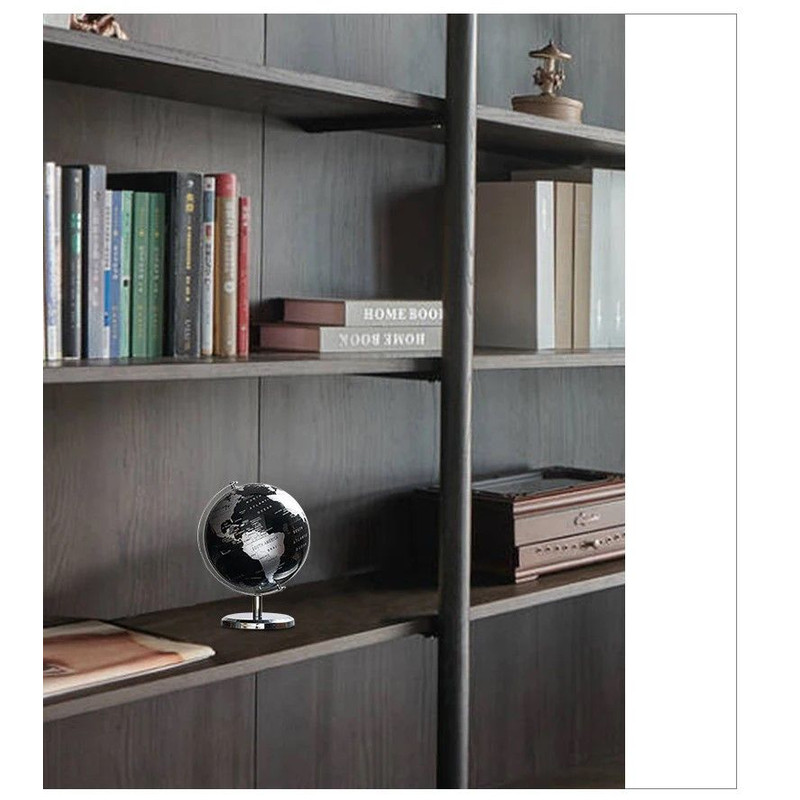 Elegant Crafted Globe Modern Desk World Map Globe For Home Study Decor 2