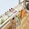 Premium FoldAway Balcony Clothes Drying Rack Indoor Outdoor Rail Mounted Drying Solution 0