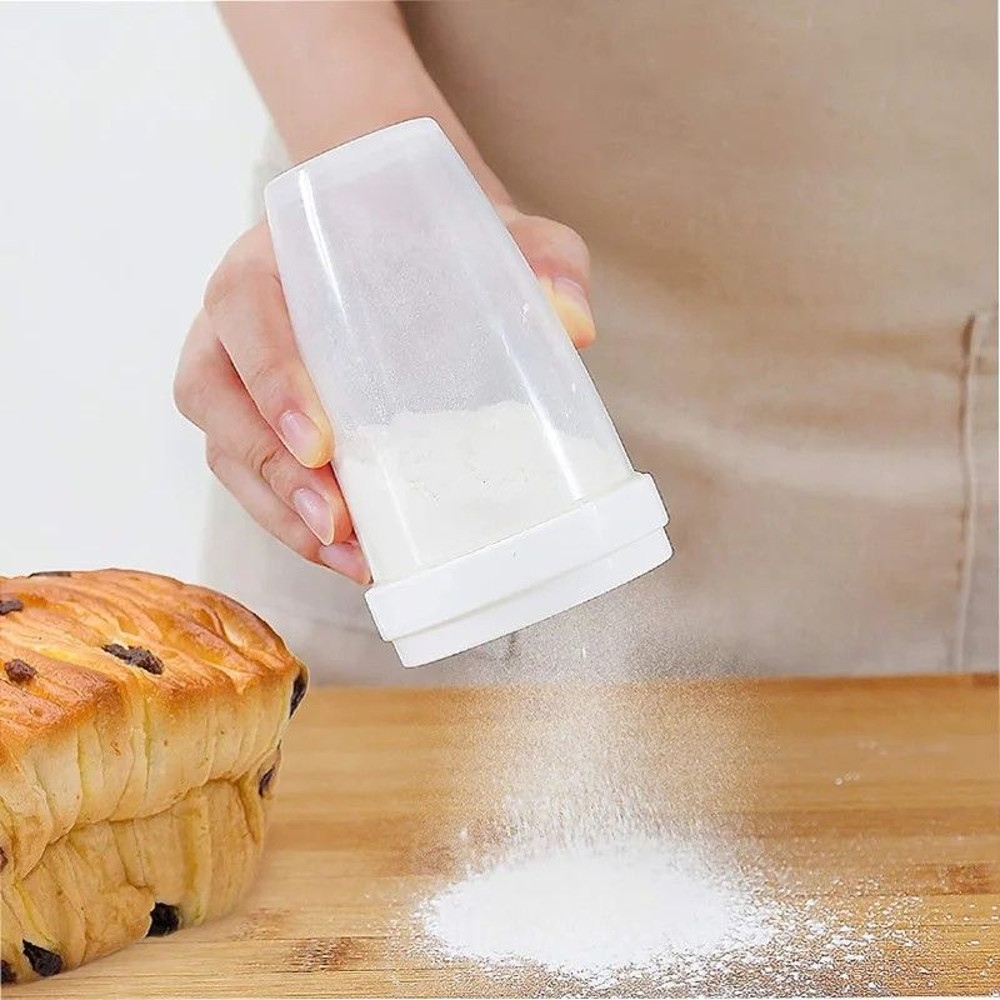 Professional Baking Powder Sugar Shaker Flour Dispenser Tool 0