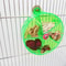 Ultimate Foraging Wheel Bird Toy Rotate Feed Parrot Activity Kit 2