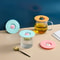CatEar Silicone Mug Lid Reusable AntiDust Thermal Insulation Cup Cover 2