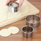 Prestige TripleSize Stainless Steel Dough Biscuit Ring Set DIY Pastry Cookie Dumpling Cutter 4