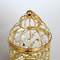 Vintage Moroccan Metal Bird Cage Lantern Candle Holder Gold Silver Wedding Centerpiece 3