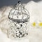 Vintage Moroccan Metal Bird Cage Lantern Candle Holder Gold Silver Wedding Centerpiece 4