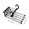 SmartSpace MultiLayer Folding Pants Rack Wardrobe Clip Organizer 4