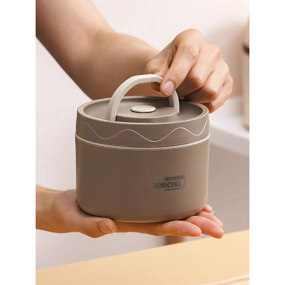 Premium Trio Stainless Steel Insulated Lunch Set Microwavesafe Leakproof Food Container Bundle 8