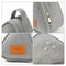 Compact Insulated Triangular Lunch Bag Portable AluminumFoil Dinner Tote 12