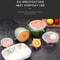 EcoSeal Silicone StretchLid Set 6Piece Universal Food Covers 1