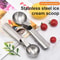 Stainless Steel DualPurpose Ice Cream Fruit Scoop 5