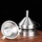 Premium 304 Stainless Steel Oil Liquid Funnel With Strainer SpillFree Kitchen Transfer Tool 3